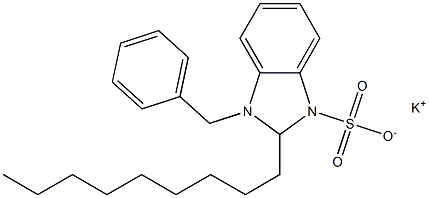 1-Benzyl-2,3-dihydro-2-nonyl-1H-benzimidazole-3-sulfonic acid potassium salt|