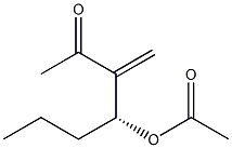 (4R)-4-Acetyloxy-3-methylene-2-heptanone