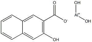 3-Hydroxy-2-naphthalenecarboxylic acid dihydroxyaluminum salt