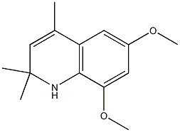 2,2,4-Trimethyl-6,8-dimethoxy-1,2-dihydroquinoline Structure