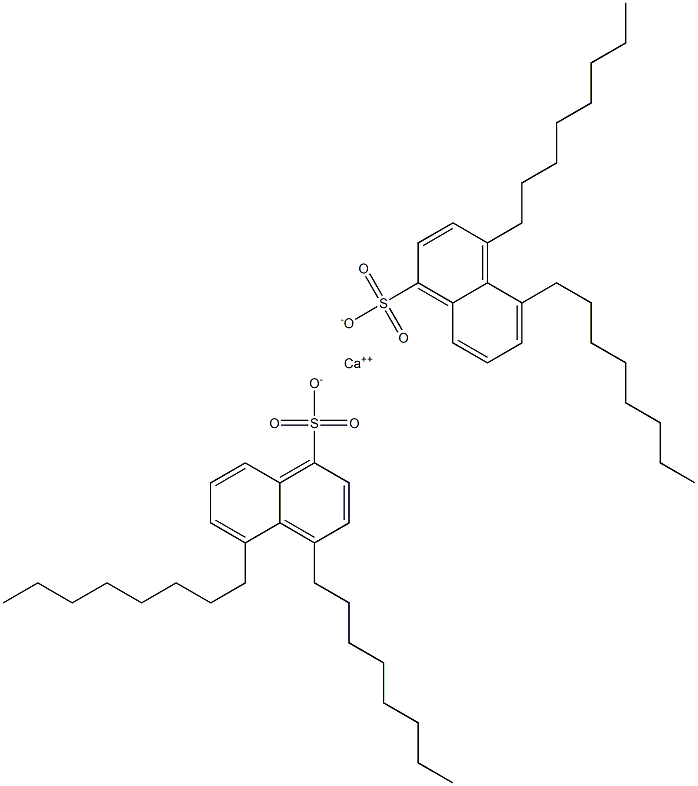 Bis(4,5-dioctyl-1-naphthalenesulfonic acid)calcium salt