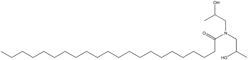 N,N-Bis(2-hydroxypropyl)behenic amide,,结构式