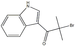 3-(2-Methyl-2-bromopropionyl)-1H-indole