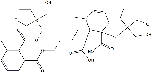 3-Methyl-4-cyclohexene-1,2-dicarboxylic acid 1-[2,2-bis(hydroxymethyl)butyl]2-[4-[2-[2,2-bis(hydroxymethyl)butoxycarbonyl]-3-methyl-4-cyclohexen-1-ylcarbonyloxy]butyl] ester