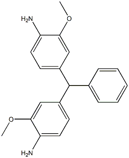 4,4'-Benzylidenebis(2-methoxyaniline) Structure