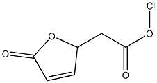 2-Chloro-2,5-dihydro-5-oxofuran-2-acetic acid