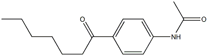 4'-Heptanoylacetanilide Structure