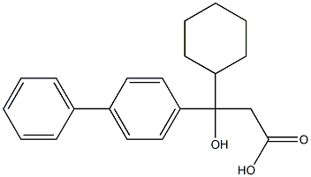 (-)-3-(4-Biphenylyl)-3-cyclohexyl-3-hydroxypropanoic acid