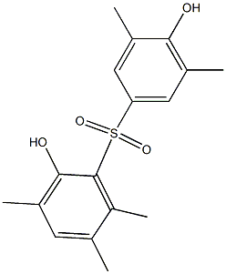 2,4'-Dihydroxy-3,3',5,5',6-pentamethyl[sulfonylbisbenzene]