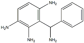 (2,3,6-Triaminophenyl)phenylmethanamine Struktur