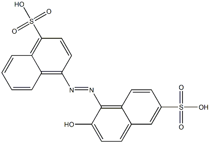 2'-Hydroxy-(1,1'-azobisnaphthalene)-4,6'-disulfonic acid