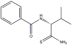 (-)-N-[(R)-2-Methyl-1-(thiocarbamoyl)propyl]benzamide Struktur