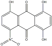 1,4,8-Trihydroxy-5-nitroanthraquinone Structure