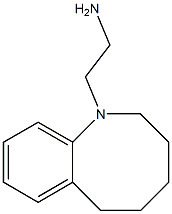 1,2,3,4,5,6-Hexahydro-1-benzazocine-1-ethanamine,,结构式