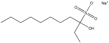  3-Hydroxyundecane-3-sulfonic acid sodium salt