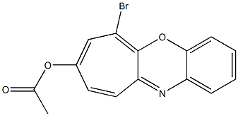 6-Bromo-8-acetoxybenzo[b]cyclohept[e][1,4]oxazine