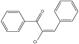 (E)-2-Chloro-1,3-diphenyl-2-propen-1-one