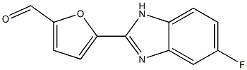 5-Fluoro-2-[5-formylfuran-2-yl]-1H-benzimidazole