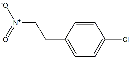 1-(2-Nitroethyl)-4-chlorobenzene Struktur