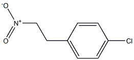 1-(2-Nitroethyl)-4-chlorobenzene 结构式