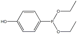 4-(Diethoxyphosphino)phenol Structure