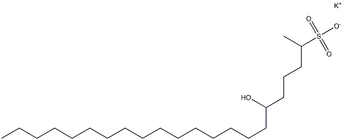 6-Hydroxydocosane-2-sulfonic acid potassium salt