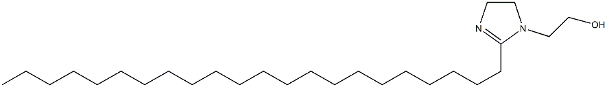 1-(2-Hydroxyethyl)-2-docosyl-2-imidazoline 结构式