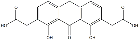 9,10-Dihydro-9-oxo-1,8-dihydroxyanthracene-2,7-bisacetic acid