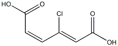  (2Z,4Z)-3-Chloro-2,4-hexadiene-1,6-dioic acid