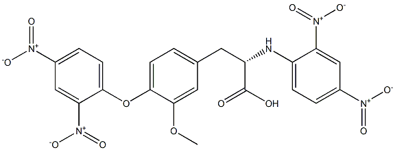 3-[4-(2,4-Dinitrophenoxy)-3-methoxyphenyl]-N-(2,4-dinitrophenyl)-L-alanine