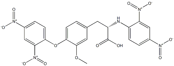  3-[4-(2,4-Dinitrophenoxy)-3-methoxyphenyl]-N-(2,4-dinitrophenyl)-L-alanine