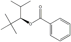 (+)-Benzoic acid (R)-2,2,4-trimethylpentane-3-yl ester Struktur