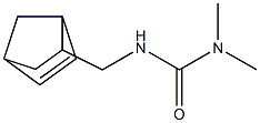 1,1-Dimethyl-3-[(norborn-5-en-2-yl)methyl]urea Structure