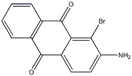 2-Amino-1-bromoanthraquinone Structure