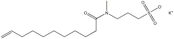 3-[N-(10-Undecenoyl)-N-methylamino]-1-propanesulfonic acid potassium salt