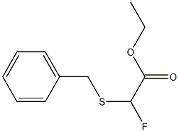  (Benzylthio)fluoroacetic acid ethyl ester