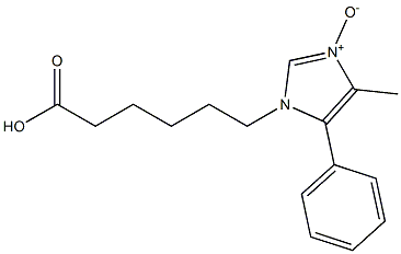 6-[(4-Methyl-5-phenyl-1H-imidazole 3-oxide)-1-yl]hexanoic acid