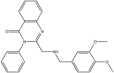  2-[[(3,4-Dimethoxybenzyl)amino]methyl]-3-phenylquinazolin-4(3H)-one