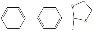 2-(4-Biphenylyl)-2-methyl-1,3-dithiolane