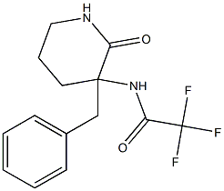  N-(3-Benzyl-2-oxopiperidin-3-yl)trifluoroacetamide