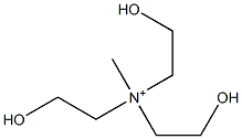 Methyltris(2-hydroxyethyl) ammonium
