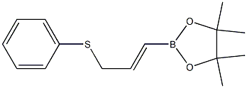 2-[(E)-3-(Phenylthio)-1-propenyl]-4,4,5,5-tetramethyl-1,3,2-dioxaborolane