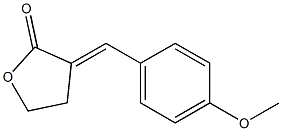 3-[(E)-4-Methoxybenzylidene]tetrahydrofuran-2-one|