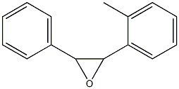 2-Phenyl-3-(2-methylphenyl)oxirane Struktur