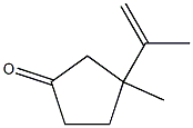 3-Methyl-3-(1-methylethenyl)cyclopentanone