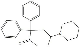 3,3-Diphenyl-5-piperidino-2-hexanone|