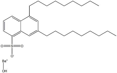  5,7-Dinonyl-1-naphthalenesulfonic acid hydroxybarium salt