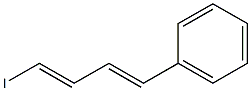 (1E)-1-Phenyl-4-iodo-1,3-butadiene Structure
