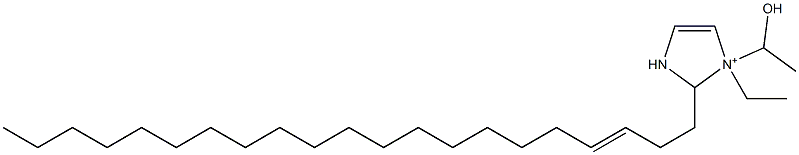 1-Ethyl-2-(3-henicosenyl)-1-(1-hydroxyethyl)-4-imidazoline-1-ium,,结构式