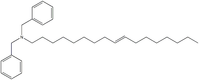 (9-Heptadecenyl)dibenzylamine 结构式